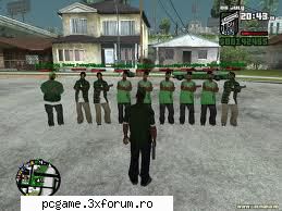 in poza asta este un clan de pe samp clanul grov3(san andreas gta san andreas grove